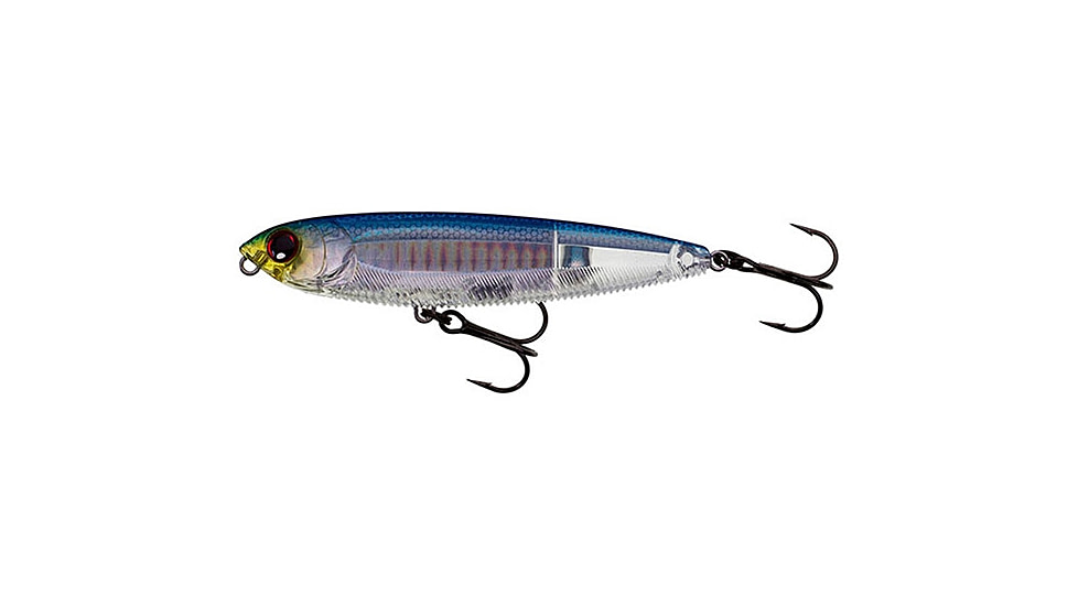 Yo-Zuri 3DB Pencil Lure, 100mm, Prism Silver/Blue, R1100 PSB