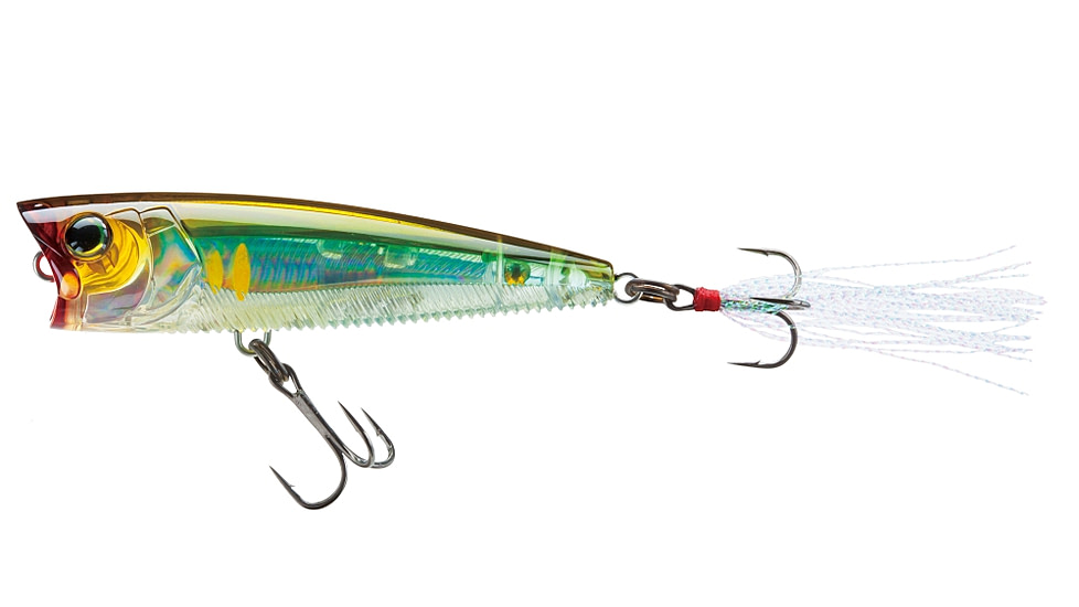 Yo-Zuri 3DB Popper Lure, 75mm, Prism AYU, R1101 PAY