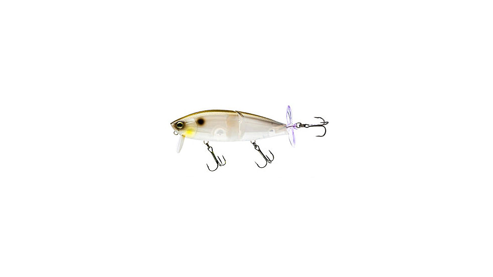 Yo-Zuri 3DB Wake Prop Floating Lure, 85mm, 3-3/8in, Gizzard Shad, R1475 GZSH