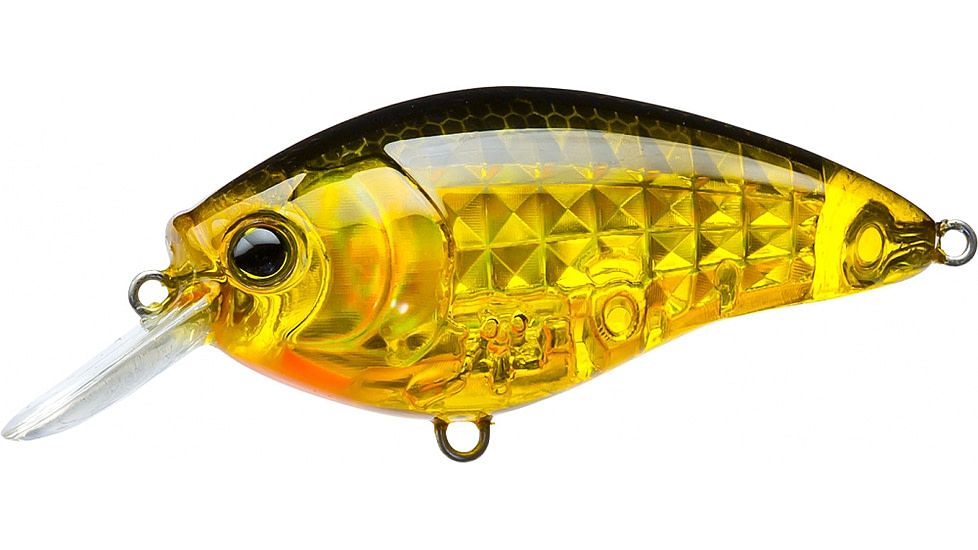 Yo-Zuri 3DR-X Crank Shallow Runner Lure, 50mm, Prism Gold/Black, R1440 PGBL