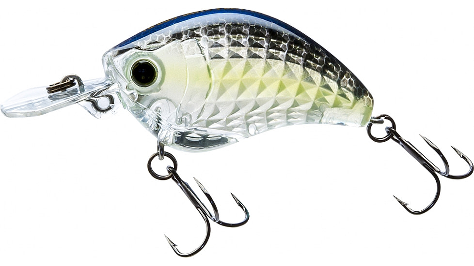 Yo-Zuri 3DR-X Flat Crank Lure, 55mm, Ghost Sexy Shad, R1443 GSSS