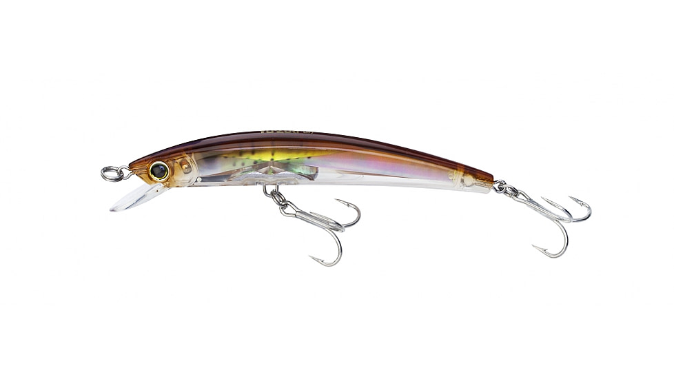 Yo-Zuri Crystal 3D Minnow Floating Luge, 130mm, Real Bunker, F1147 RBK