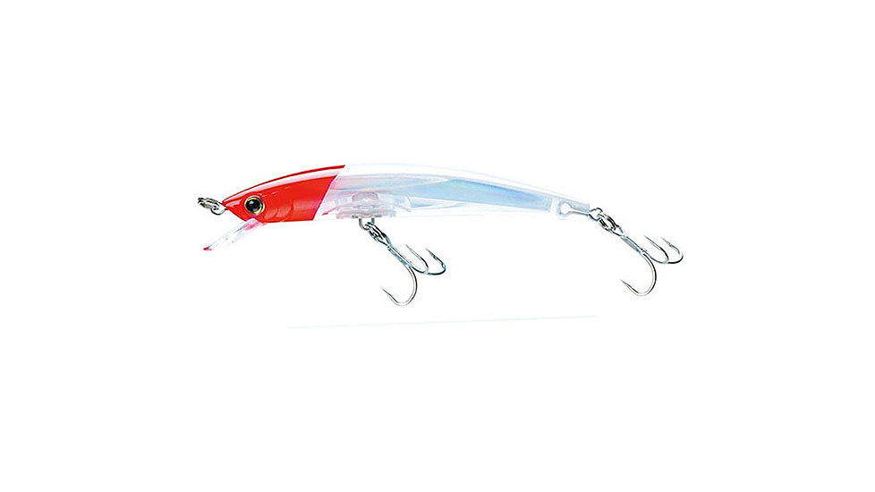 Yo-Zuri Crystal 3D Minnow Floating Luge, 130mm, Red Head, F1147 C5