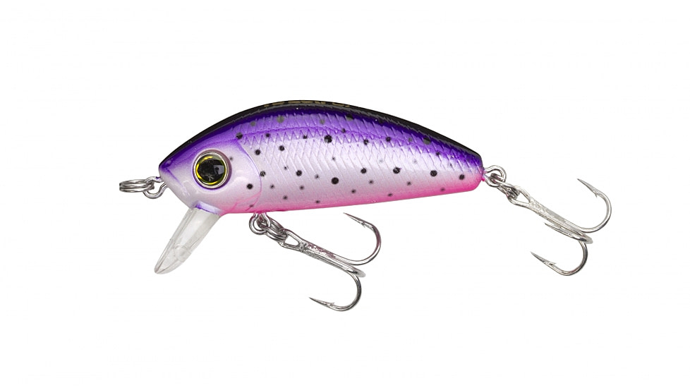Yo-Zuri L-Minnow Lure, 44mm, Purple Rainbow Trout, F1167 PRT