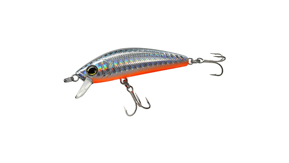 Yo-Zuri L-Minnow Lure, 66mm, Green/Silver/Orange, F1168 M92