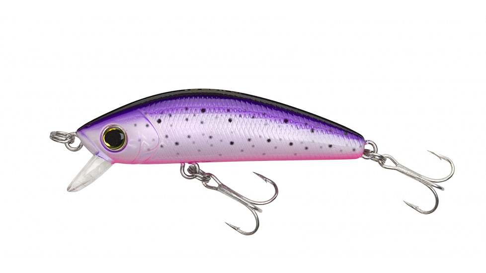 Yo-Zuri L-Minnow Lure, 66mm, Purple Rainbow Trout, F1168 PRT