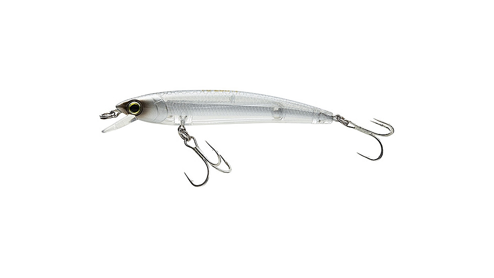 Yo-Zuri Pins Minnow Sinking Lure, 70mm, Glass Minnow, F1165 TGLM