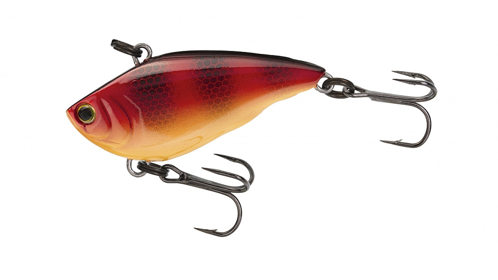 Yo-Zuri Rattln Vibe Mini Lure, 40mm, Hot Perch, R1354 HOPC