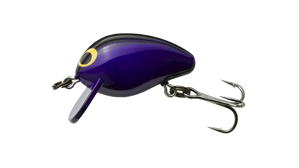 Yo-Zuri Snap Beans Lure, 25mm, Black/Purple, R1217 BP