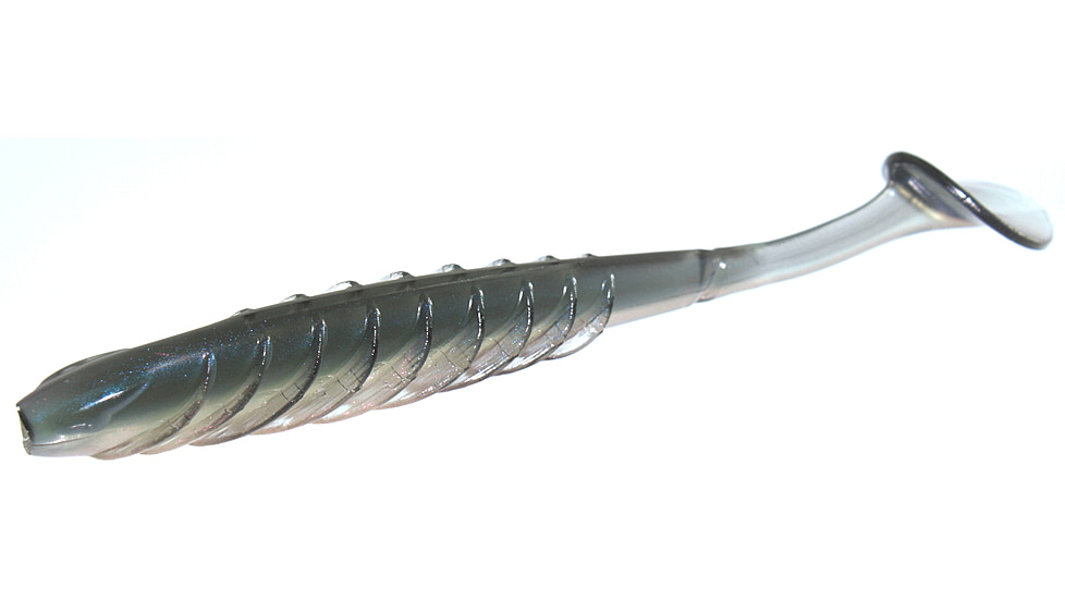 Yum Pulse Swimbait-Soft Plastic Swimbaits, 8 Pack, 4.5in, Blue Pearl, YPL4196