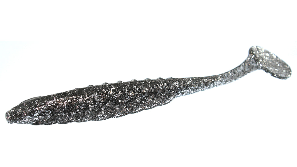 Yum Pulse Swimbait-Soft Plastic Swimbaits, 8 Pack, 4.5in, Tin Foil, YPL4187
