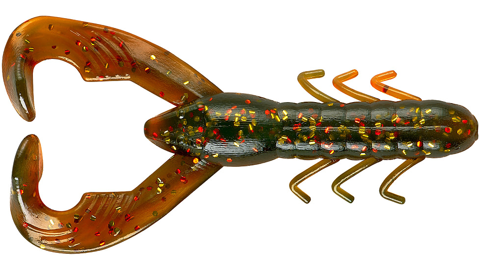 Yum Christie Craw Swim Bait, 8 Pack, 3.5in, Camo, YCW392