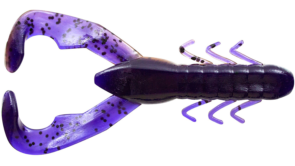 Yum Christie Craw Swim Bait, 8 Pack, 3.5in, PB&amp;J, YCW3135