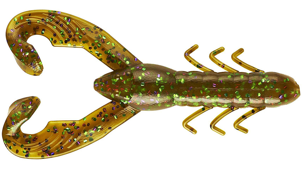 Yum Christie Craw Swim Bait, 8 Pack, 3.5in, Watermelon Candy, YCW333