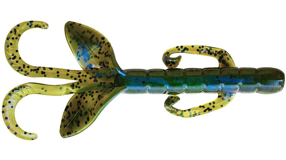 Yum Christie Critter Swim Bait, 8 Pack, 4.5in, Bama Magic, YCR4154