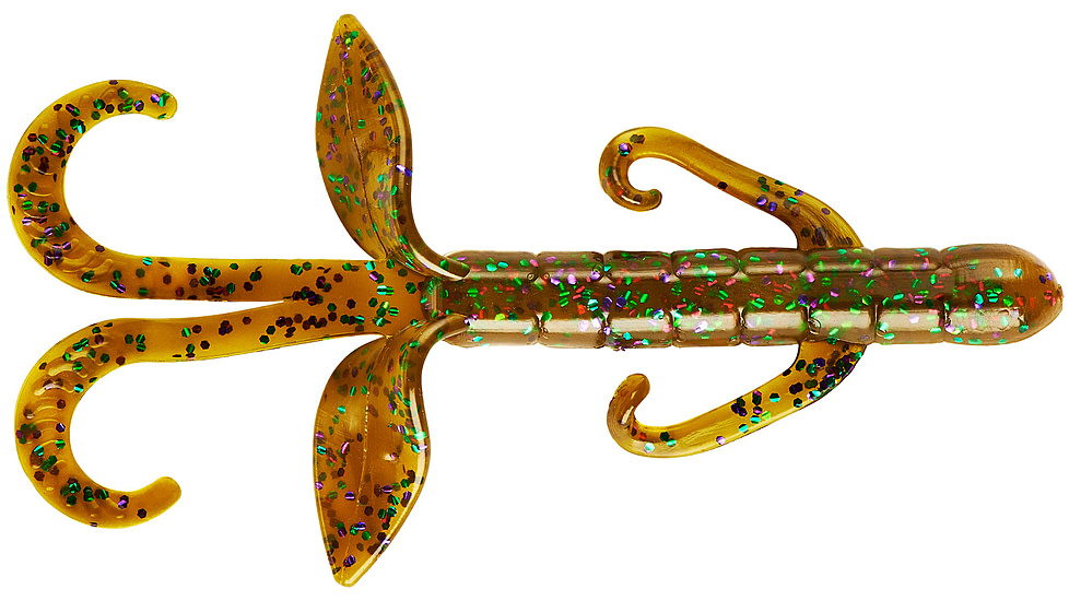 Yum Christie Critter Swim Bait, 8 Pack, 4.5in, Watermelon Candy, YCR433