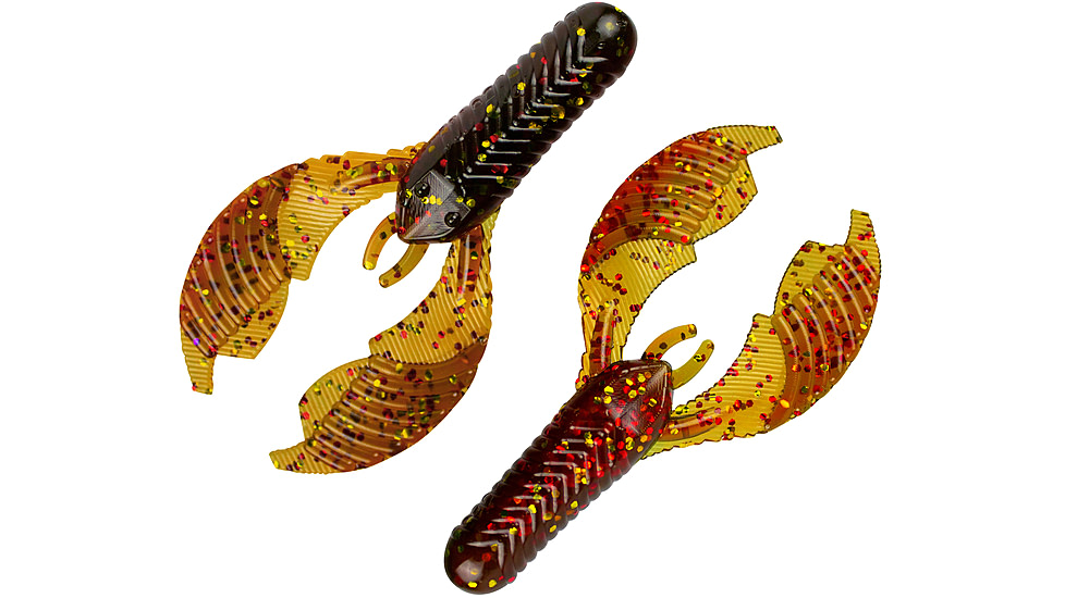 Yum Craw Chunk Bait, 3.25in, Camo, YCCK2M92