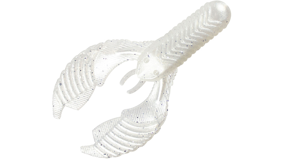 Yum Craw Chunk Bait, 3.25in, Pearl Slv Flk, YCCK2M81