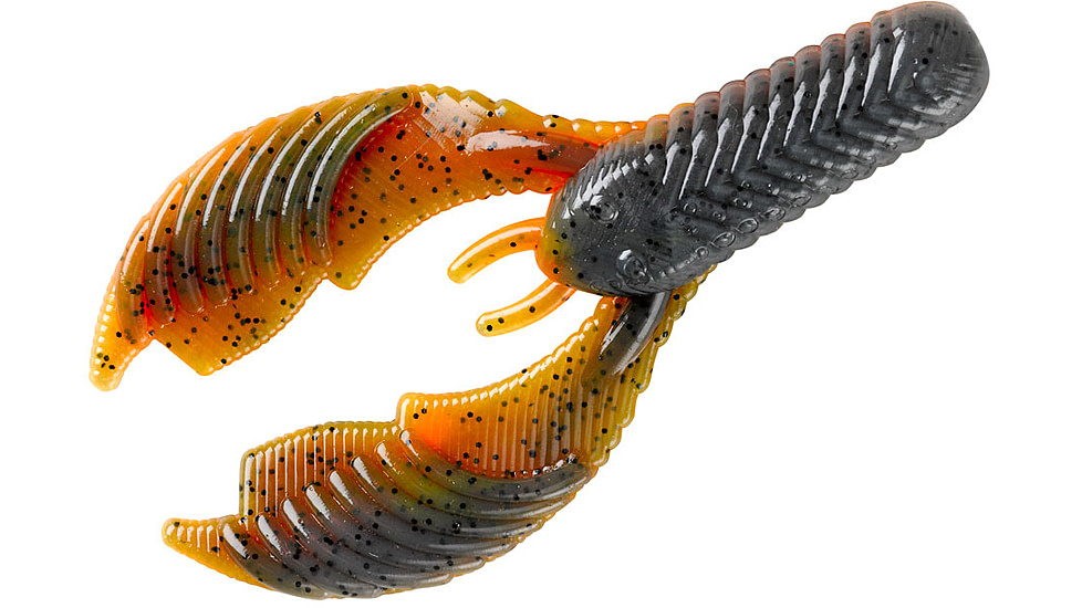 Yum Craw Chunk Bait, 8 Pack, 2.75in, Crawdad, YCCK206