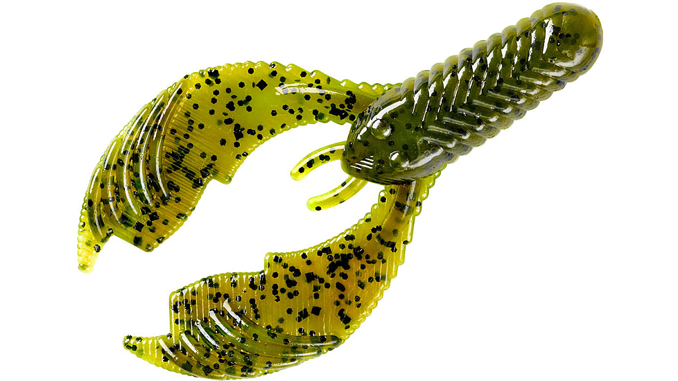 Yum Craw Chunk Bait, 8 Pack, 3.75in, Ult Craw, YCCK3155
