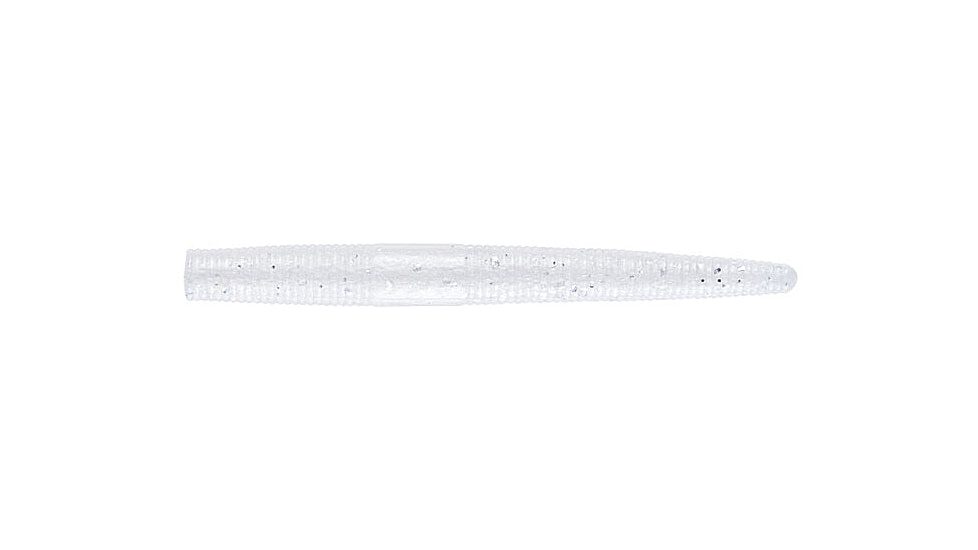 Yum Dinger Bait, 3in, Pearl/Silver Flake, YDG381