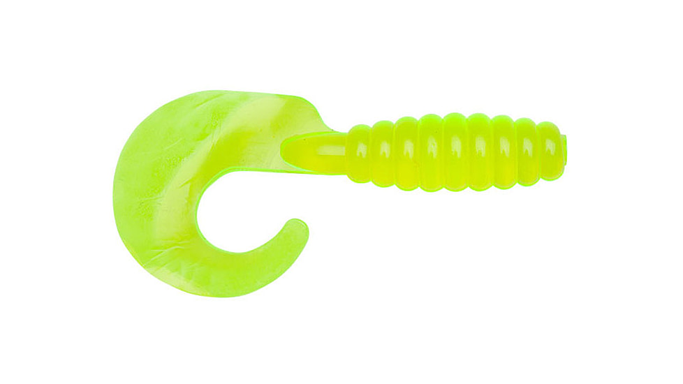 Yum Grub, 15 Pack, 3in, Chartreuse 1, YG350