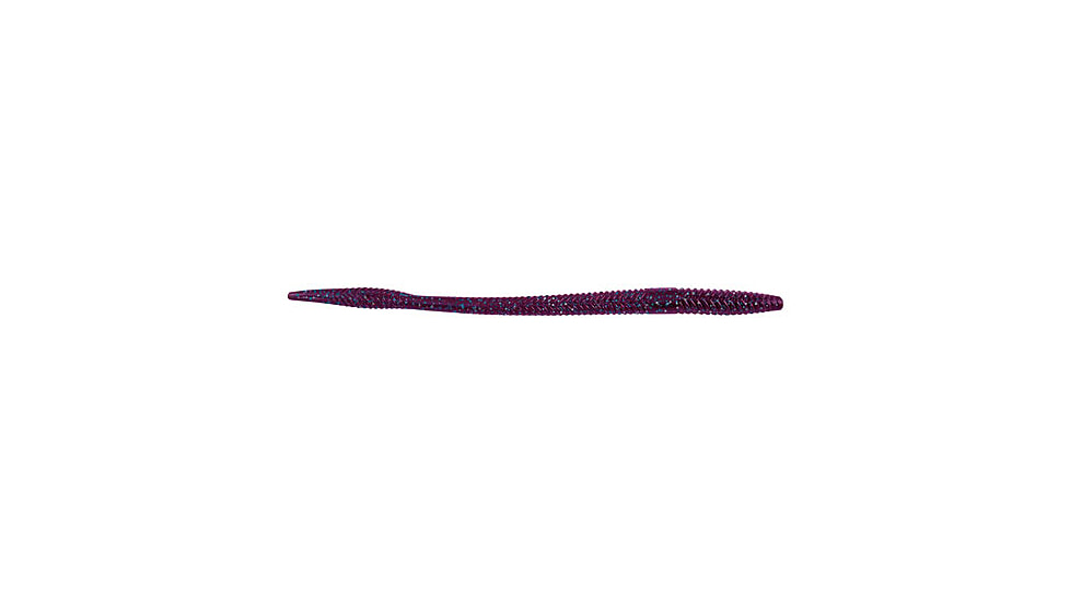Yum Mighty Worm, 5 Pack, 10.5in, Plum, YMW1040
