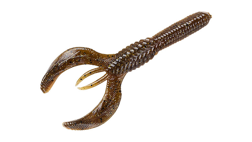 Yum Money Craw Bait, 3.75in, Cooter Brown, YMC3149