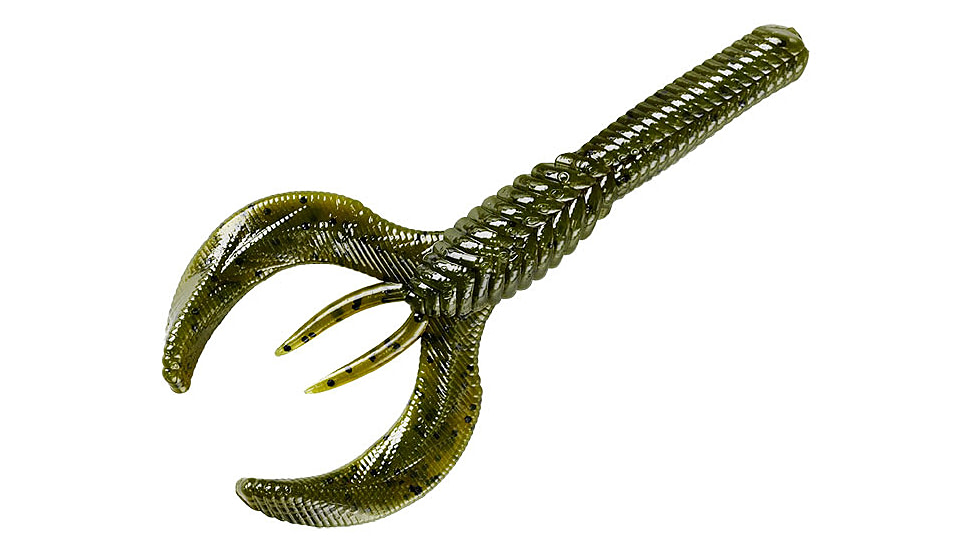Yum Money Craw Bait, 3.75in, Green Pumpkin, YMC308