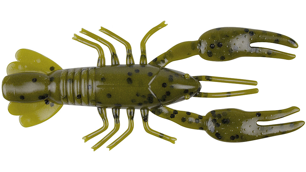 Yum Ned Craw Bait, 2in, Soft Green Pumpkn, YNC2363