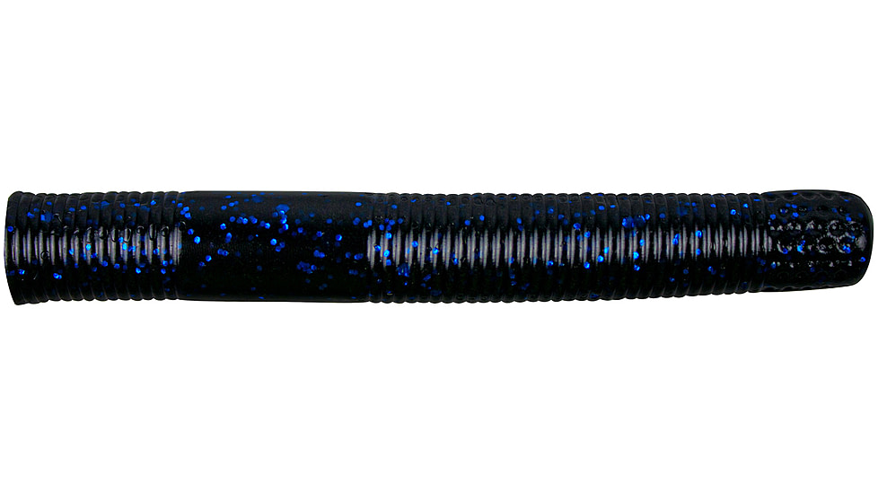 Yum Ned Dinger Bait, 3in, Soft Black Blue Flk, YND3365