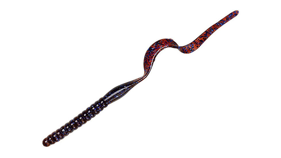 Yum Ribbontail Bait, 7.5in, Plum, YRBT740