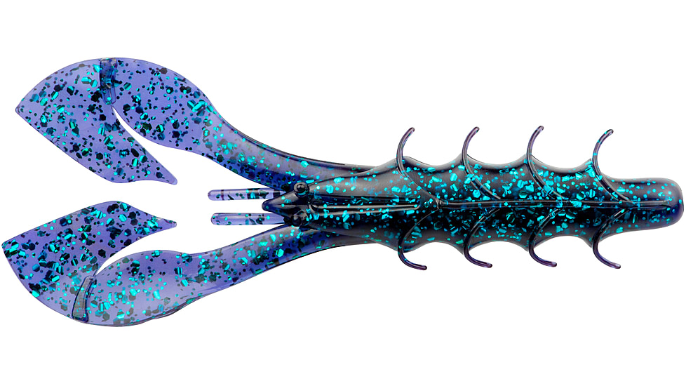 Yum Spine Craw Bait, 3.75in, Junebug, YSCR304