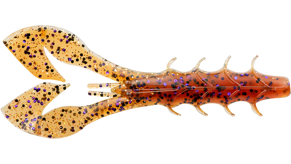 Yum Spine Craw Bait, 3.75in, Natural, YSCR3277