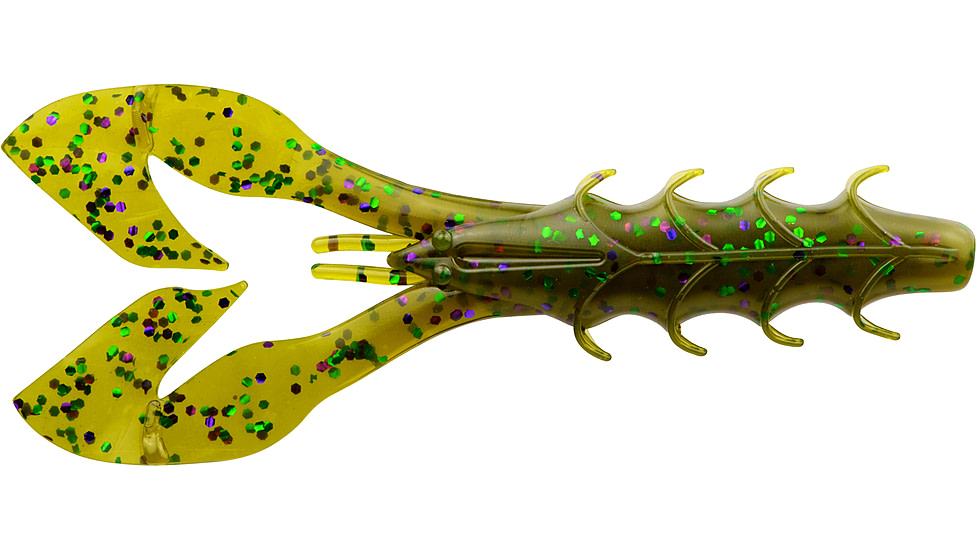 Yum Spine Craw Bait, 3.75in, Watermelon Candy, YSCR333