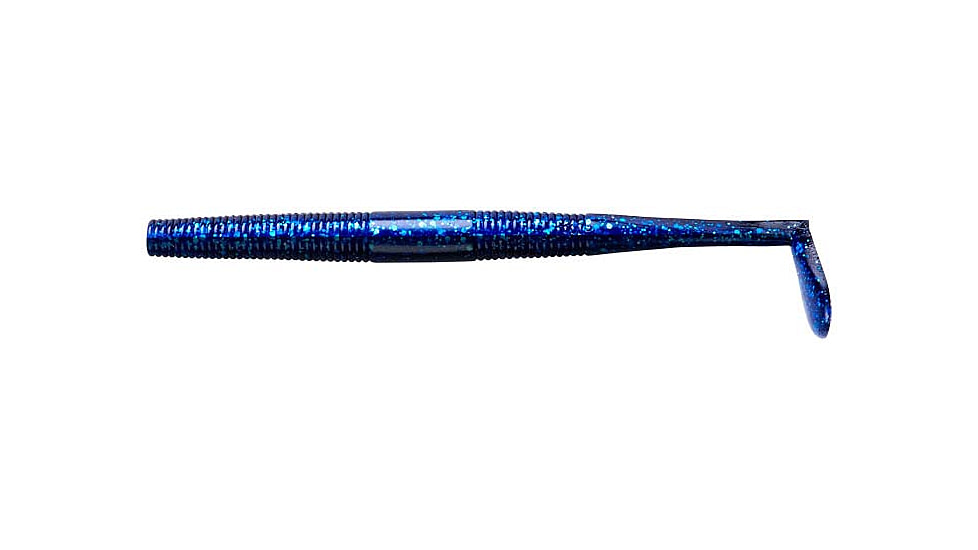Yum Swim'n Dinger Bait, 10 Pack, 4in, Black Blue Lam, YSMD473