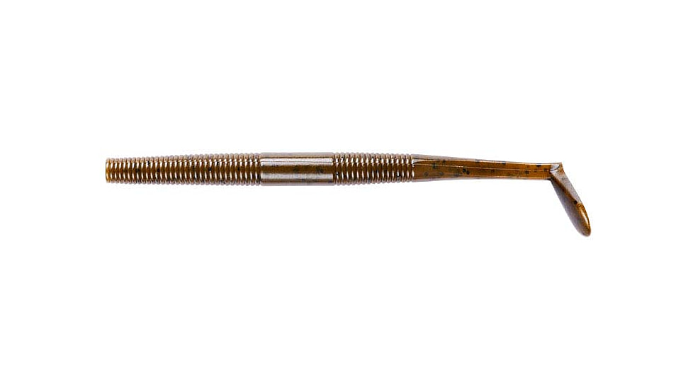 Yum Swim'n Dinger Bait, 10 Pack, 4in, Green Pumpkin, YSMD408