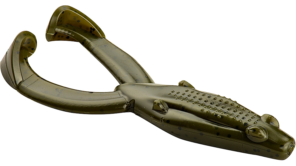 Yum Tip Toad Bait, 4.5in, Green Pumpkin, YTT408