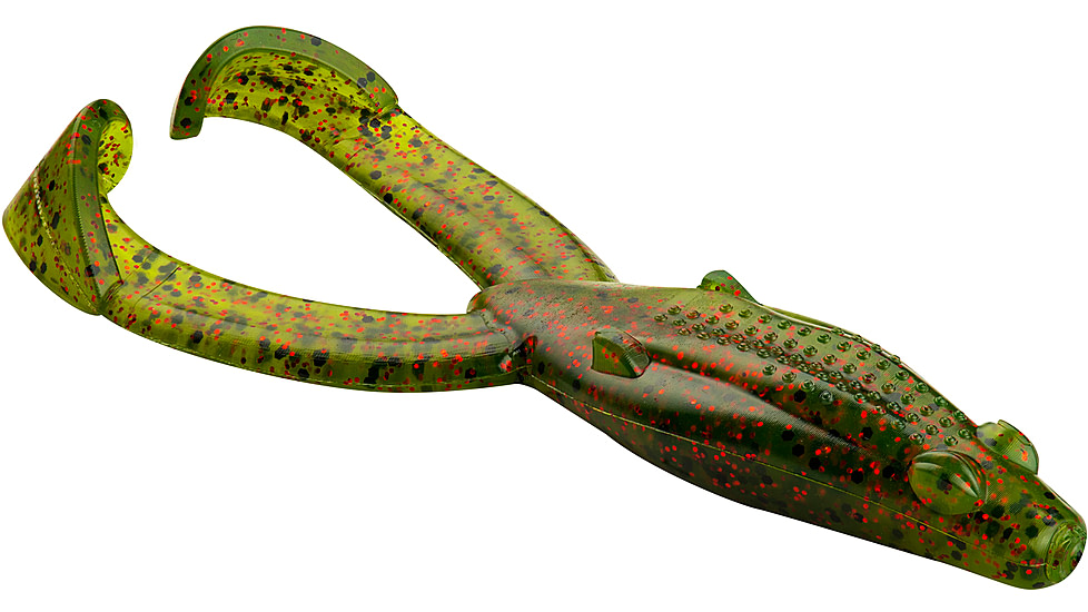 Yum Tip Toad Bait, 4.5in, Watermelon Red Flake, YTT402