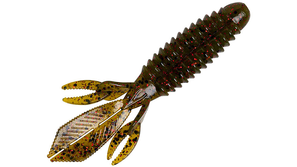 Yum Wooly Bug Bait, 3.25in, Watermelon/Red Flake, YWBG302