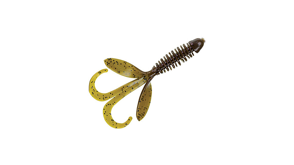 Yum Wooly Hawgtail, 4.5in, Green Pumpkin, YWHG308