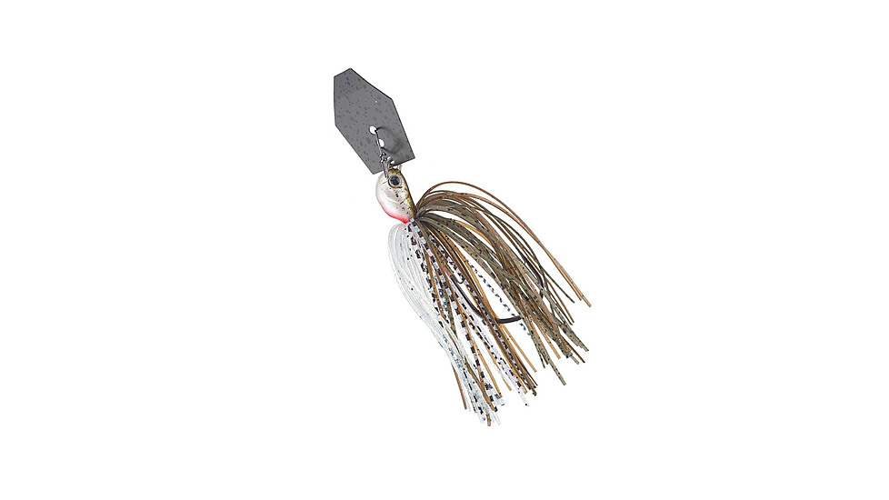Z-man Chatterbait Jack Hammer Jig Head, 3/8oz, Green Pumpkin Shad, CBJH38-09