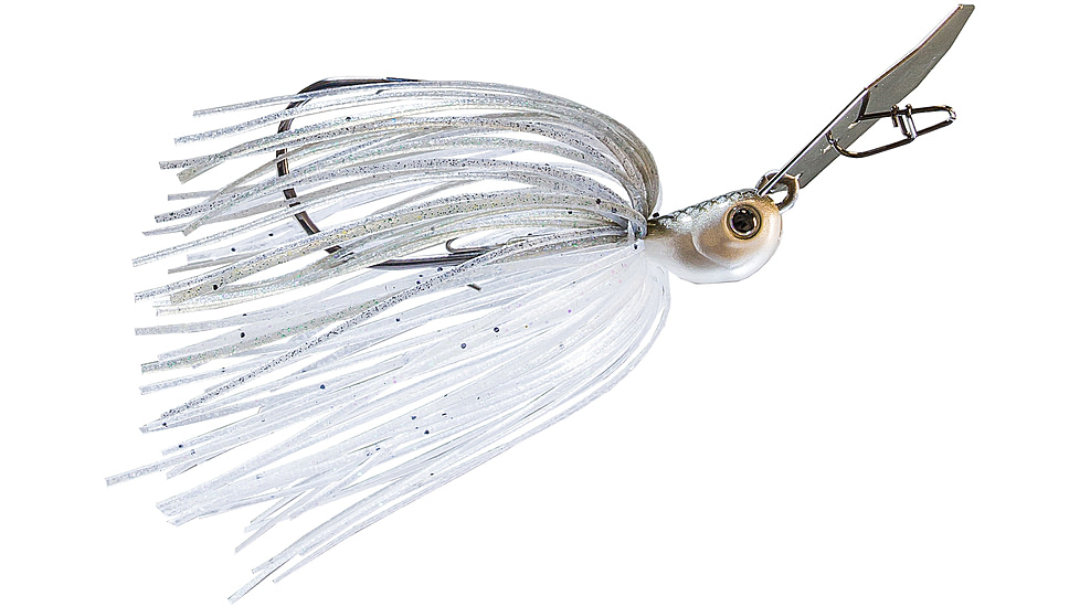 Z-man Chatterbait Jack Hammer Jig Head, 1/2oz, Clearwater Shad, CBJH12-03