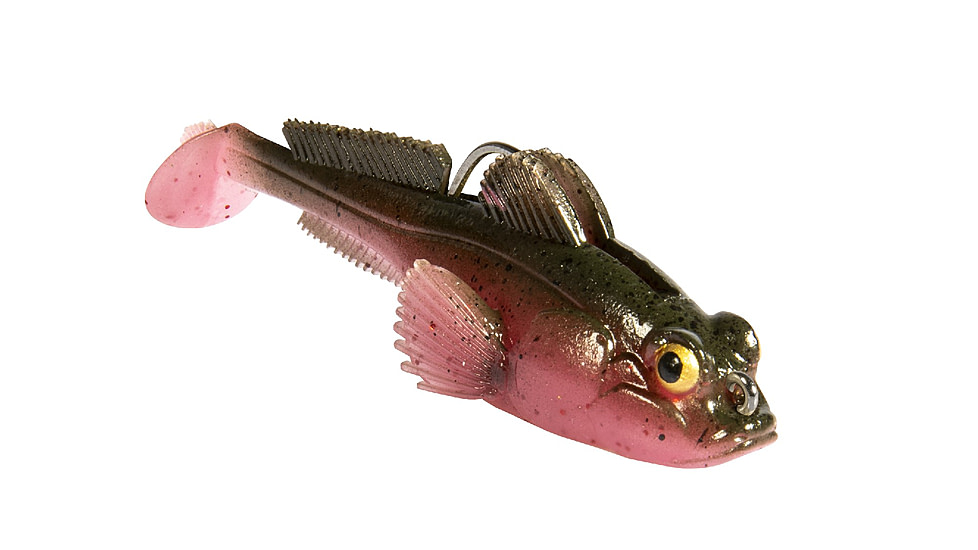 Z-man Gobius Swimbait Lure, Bubble Gut, 3in, 3/4oz, GB3-34-06