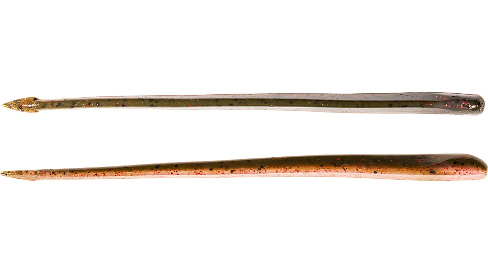 Z-man Long Shotz Soft Bait, 6, 6in, Bubble Gut, LS6-356PK6