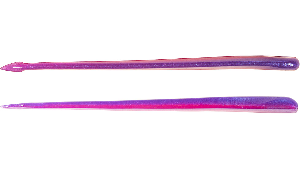 Z-man Long Shotz Soft Bait, 6, 6in, Twilight, LS6-345PK6