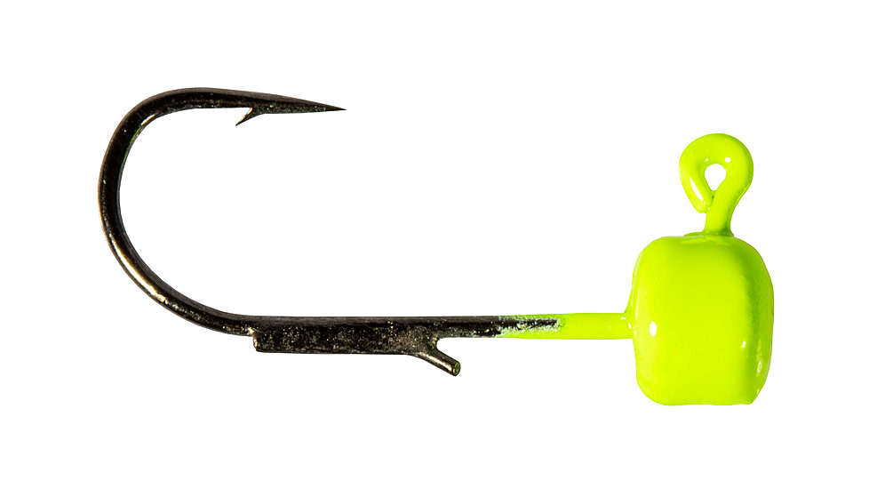 Z-man Micro Shroomz Finesse Jig, 1/30 oz, 5 Pack, Chartreuse, MFH130-02PK5