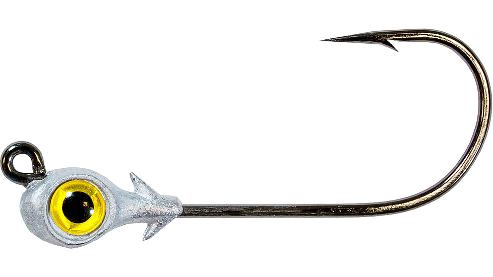 Z-man Redfish Eye Jigheads, Gold, 1/8oz, 3 per Pack, REJH18-04PK3