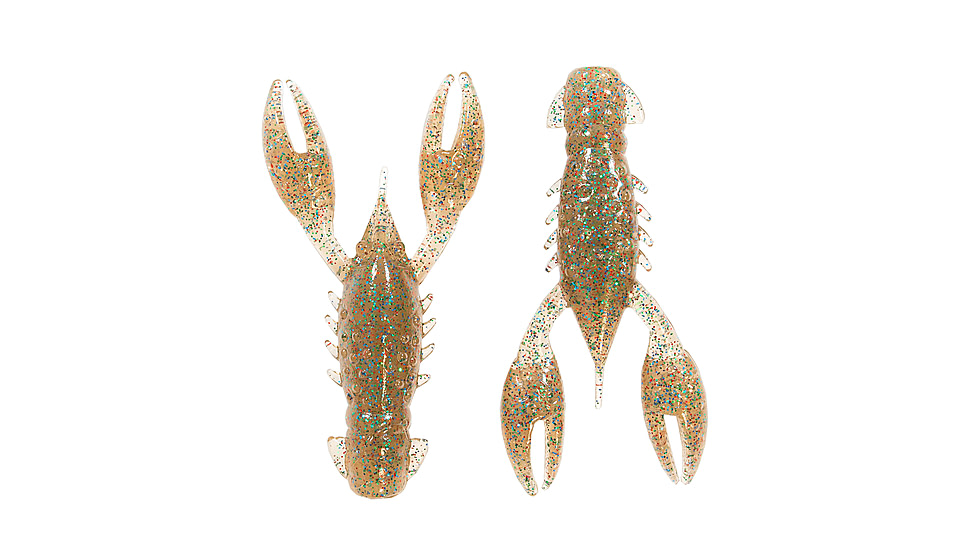 Z-man TRD Crawz 2.5in, Bloodworm, 6 Pack, TRDCR-278PK6