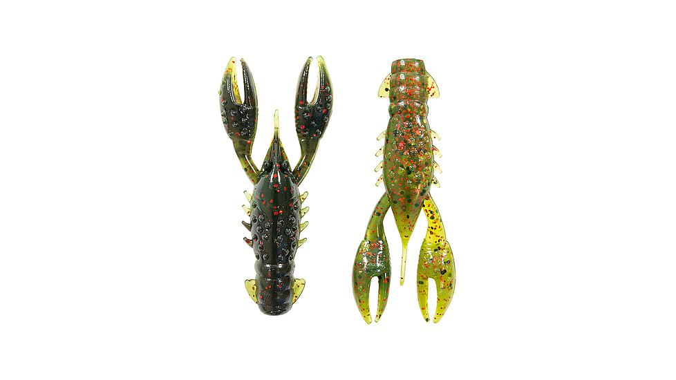 Z-man TRD Crawz Creature Bait, 6, 2.5in, California Craw, TRDCR-268PK6
